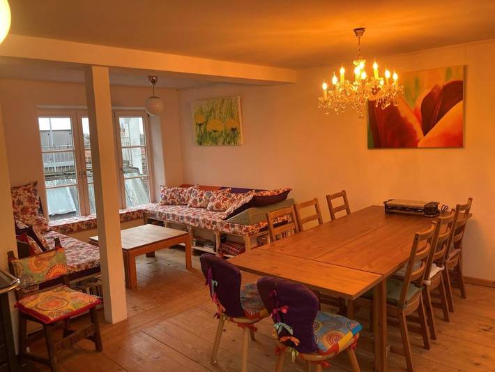 Ferienwohnung für 8 Personen, mit Terrasse und Ausblick