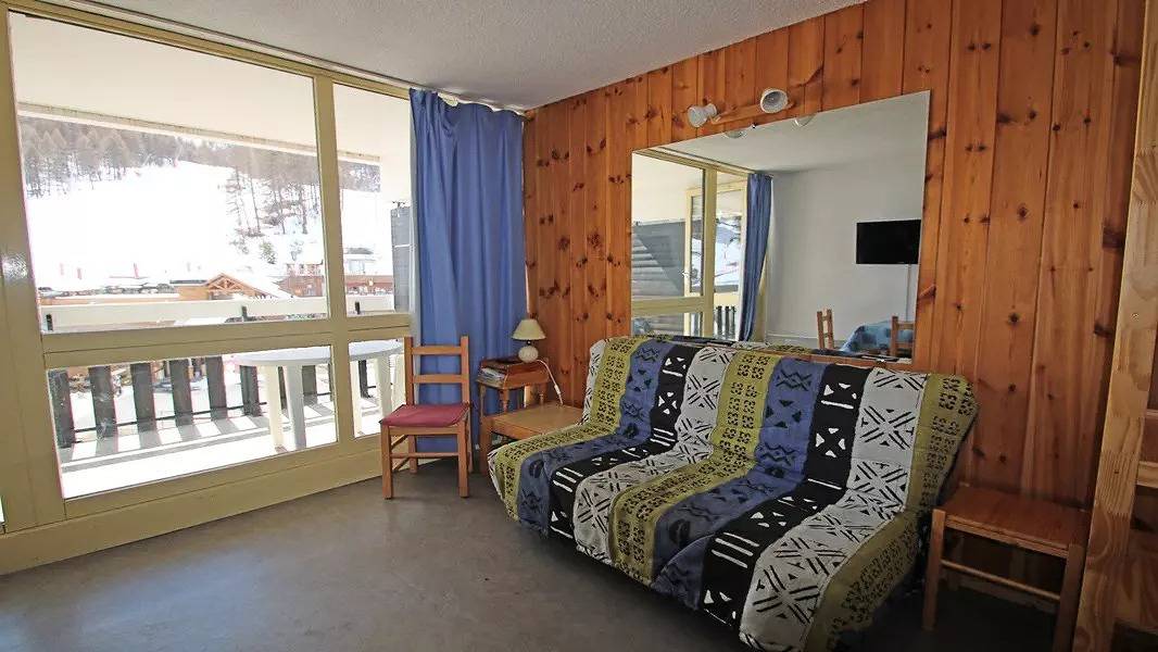 Apartamento entero, Sap408 - Studio Coin Montagne - 4 Pueblos Con Sur Balcony in Puy-Saint-Vincent, Parque Nacional de los Ecrins