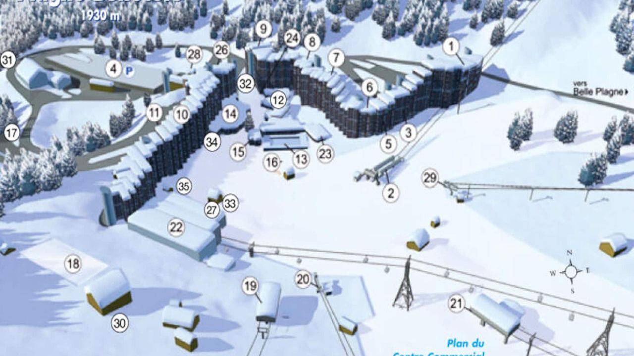 Appartement de vacances entier, Ferienwohnung für 7 Personen (57 m²) in Aime-la-Plagne in La Plagne, La Plagne-Tarentaise