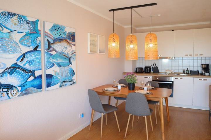 Ferienwohnung für 4 Personen, mit Sauna und Balkon, mit Haustier in Nordholz - 3