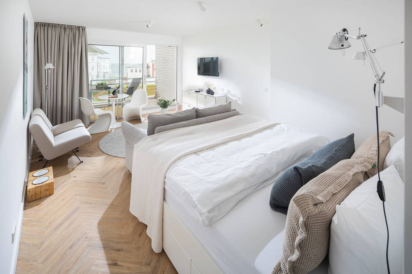 Geheel appartement, Vakantieappartement voor 2 personen met balkon in Norderney