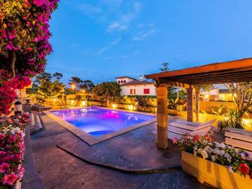 Chalet in Porto Cristo, Manacor für 9 