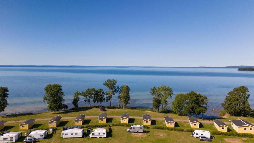Camping für 4 Personen, mit Garten und Sauna in Schweden