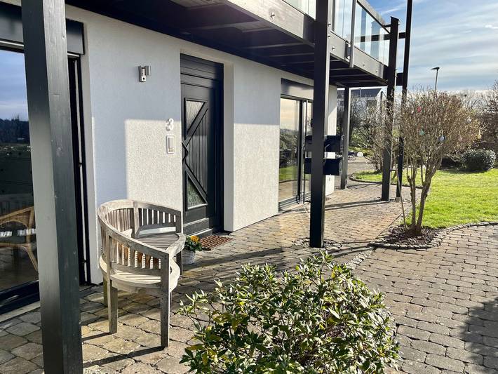 Ferienwohnung für 2 Personen, mit Terrasse und Garten sowie Ausblick in Schotten - 3
