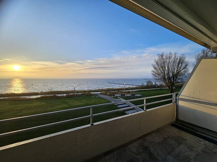 Ferienwohnung für 3 Personen, mit Seeblick und Balkon in der Mecklenburger Bucht