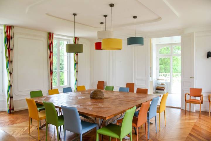Château pour 16 personnes, avec jardin et terrasse en Indre-et-Loire - 4