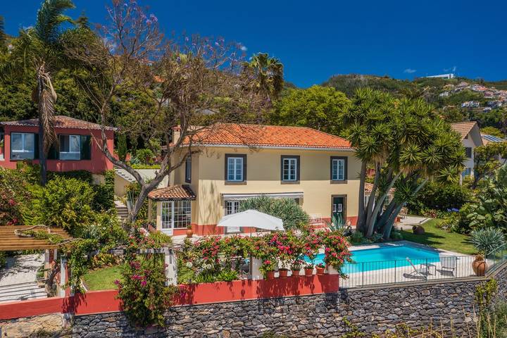 Ferienhaus für 8 Personen, mit Terrasse und Garten sowie Ausblick in Funchal - 4