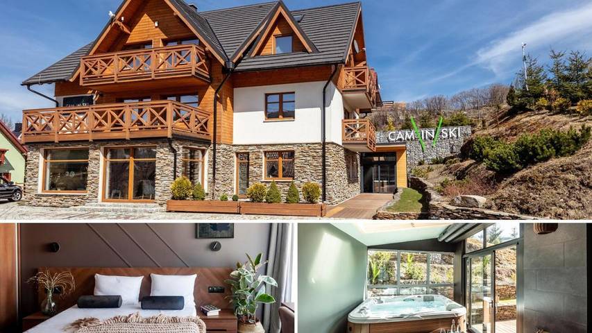 Bed & breakfast dla 6 osób, z taras i sauna oraz widok w Duszniki-Zdrój