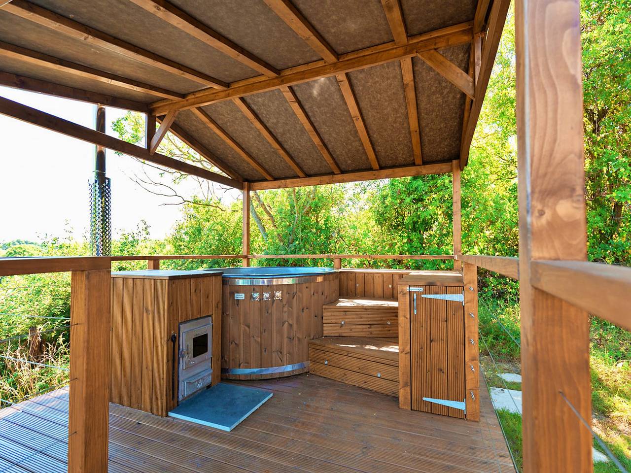 Chalet en Kent con jacuzzi y vistas in Chiddingstone, Kent