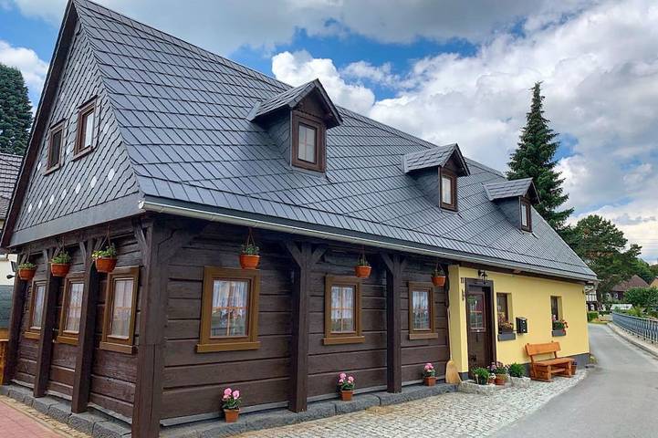 Ferienhaus für 5 Personen, mit Whirlpool und Garten, mit Haustier im Zittauer Gebirge