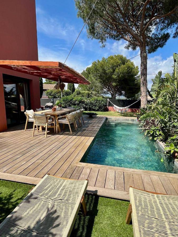 Villa pour 6 personnes, avec piscine ainsi que vue et jardin dans Saint-Aygulf - 2