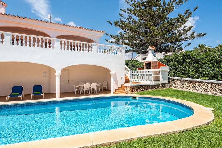 Villa pour 8 personnes avec terrasse in Punta Prima, Sant Lluís