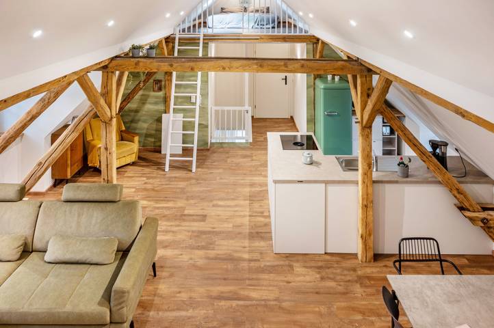 Ferienwohnung für 8 Personen, mit Sauna und Garten
