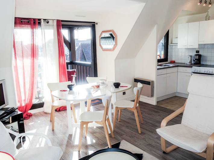 Gîte pour 4 personnes, avec balcon à Deauville - 2