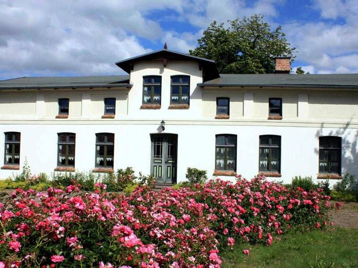 Ferienwohnung für 5 Personen, mit Garten und Ausblick in Papendorf