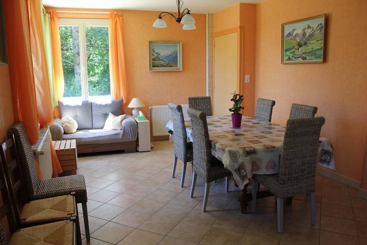 Gîte für 8 Personen mit Terrasse in Doucier, Französischer Jura