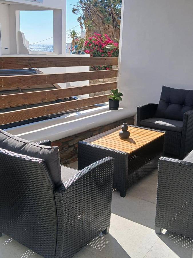 Location de vacances pour 4 personnes, avec balcon et vue dans Κανάλα - 3