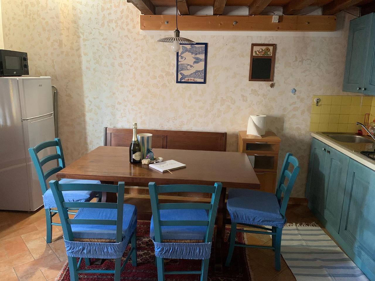 Ganze Ferienwohnung, Wohnung 'The Blue Octopus' mit Blick aufs Wasser in Rio nell'Elba, Elba