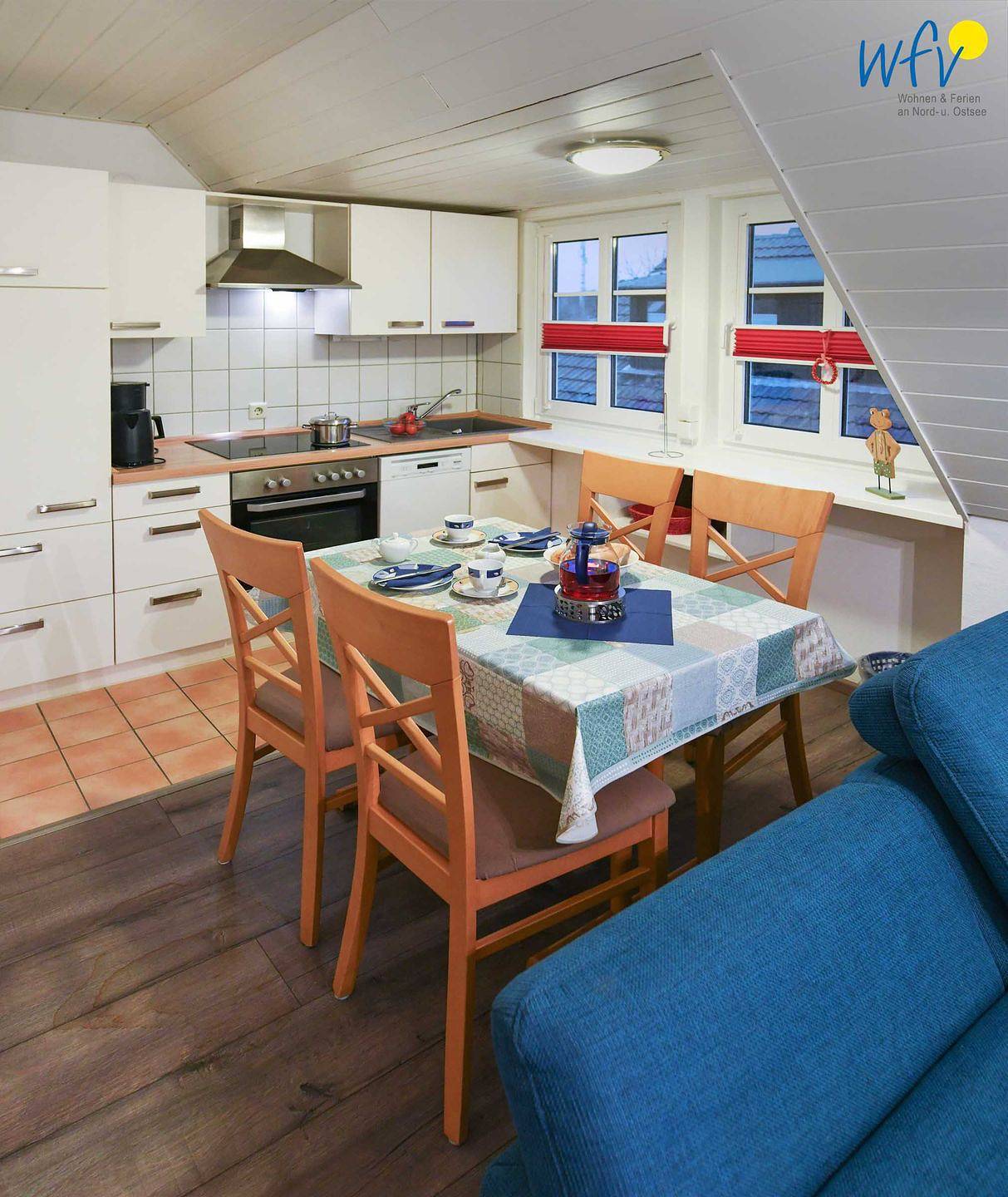 Komfortable Ferienwohnung mit Balkon und moderner Ausstattung auf Langeoog, foto 8