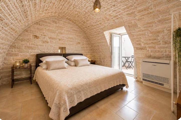 Maison d’hôte pour 4 personnes, avec vue et balcon à Martina Franca