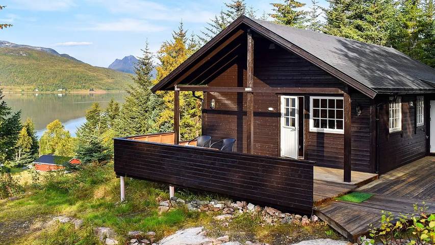 Ferienhaus für 5 Personen, mit Terrasse in Troms - 4