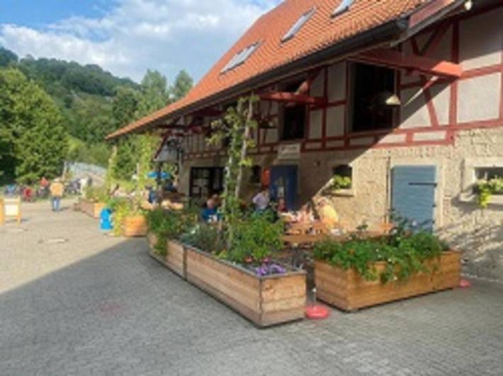 Ferienhaus, mit Terrasse und Garten sowie Ausblick in Creglingen