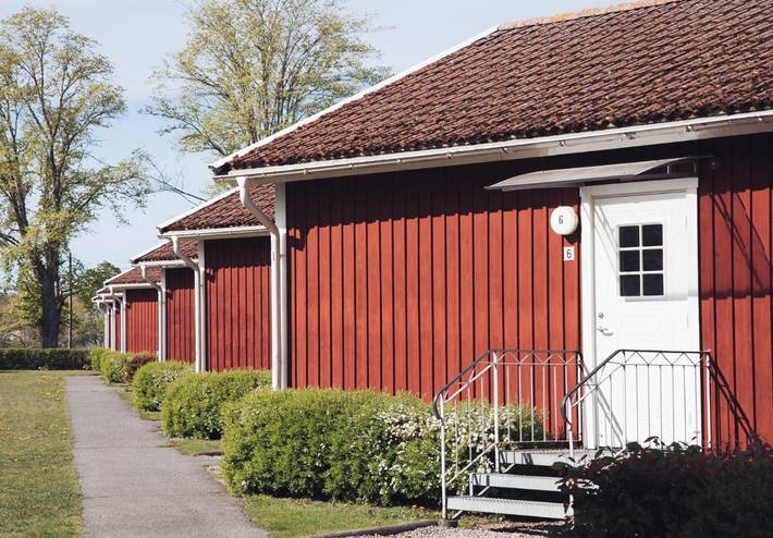 BnB für 7 Personen, mit Terrasse und Garten in Schweden