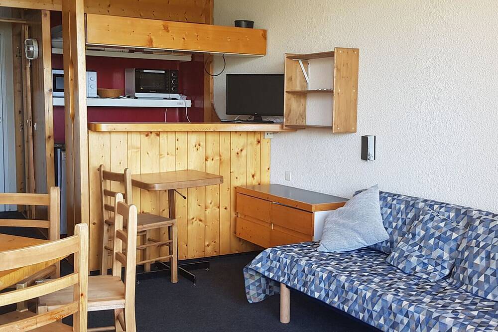 Ganze Wohnung, 2-Zimmer-Wohnung, 5 Pers, Haustiere erlaubt, nahe Pisten, Arc 1800 in Arc 1800, Bourg-Saint-Maurice