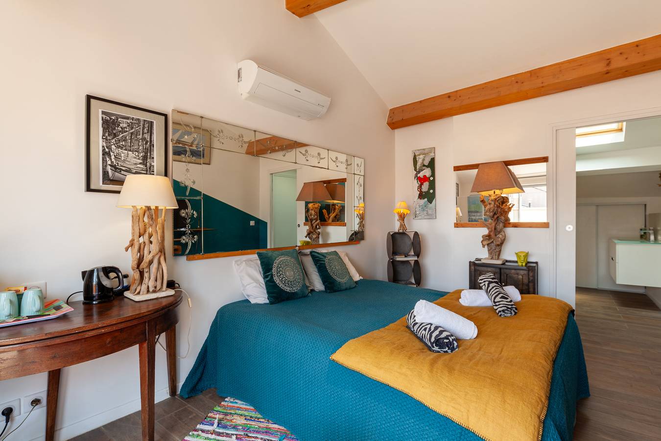 Appartement 'Eau Douce' met Wi-Fi en airconditioning in Sanary-sur-Mer, Toulon regio