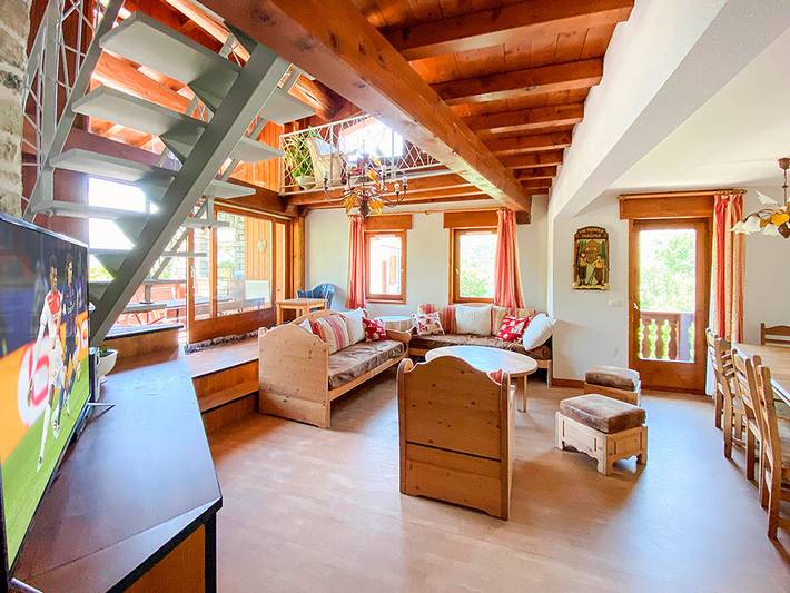 Appartement de vacances entier, Appartement de vacances pour 12 personnes avec balcon in Bourg-Saint-Maurice, Région d'Albertville