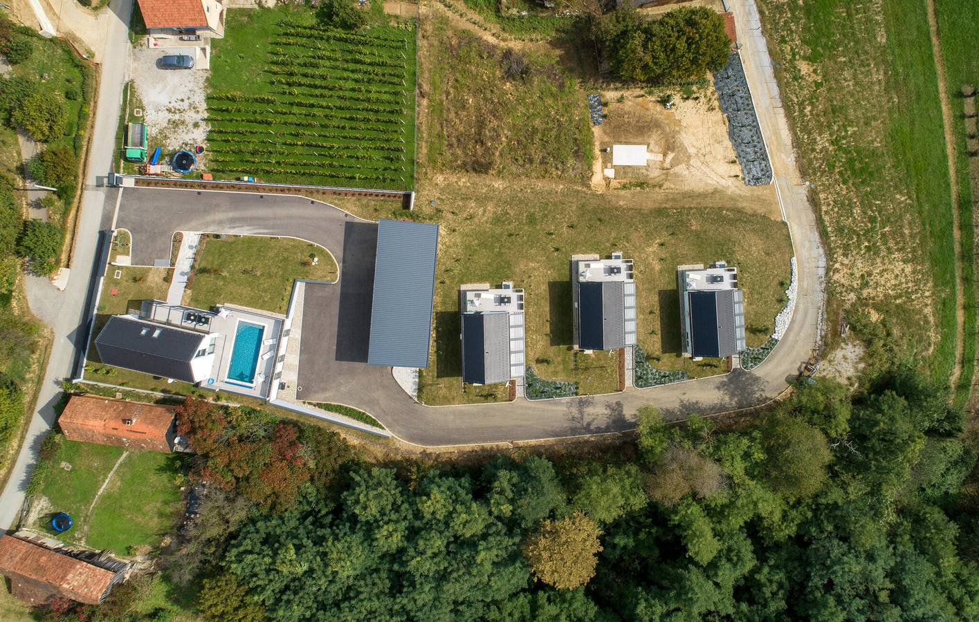 Ferienhaus für 6 Personen mit Ausblick in Varazdin