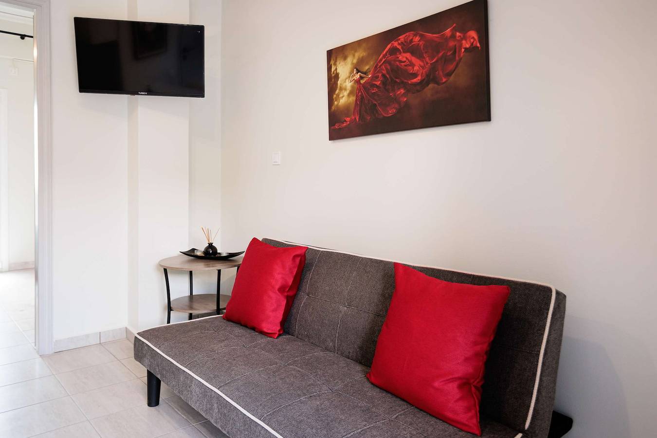 Ganze Wohnung, Serenity and Views - Beachside Escape in Golf von Kyparissia