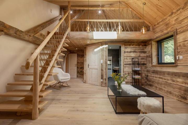 Chambre d’hôte pour 2 personnes, avec terrasse et jardin, animaux acceptés dans Parc naturel régional du Haut-Jura - 4