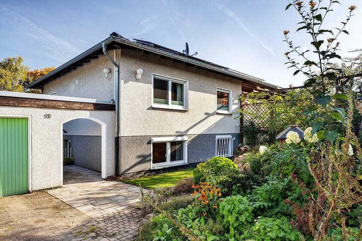 Ferienwohnung für 3 Personen, mit Garten