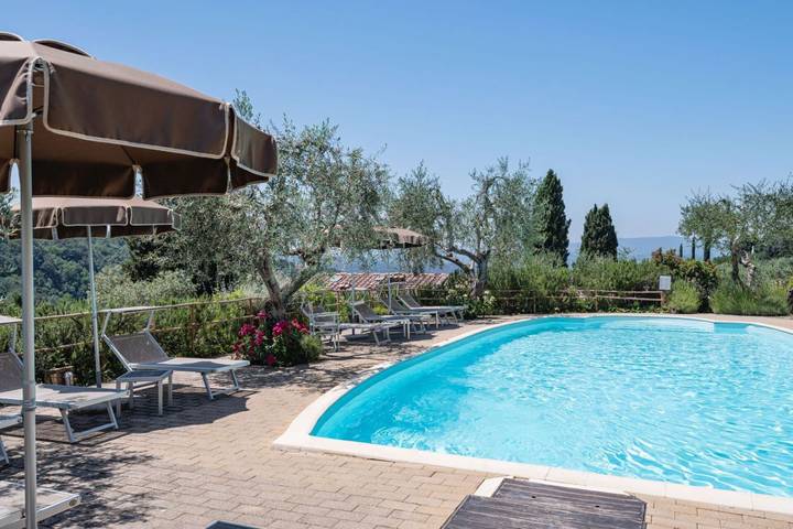 Maison de campagne pour 2 personnes, avec jardin et piscine à Poggibonsi - 4