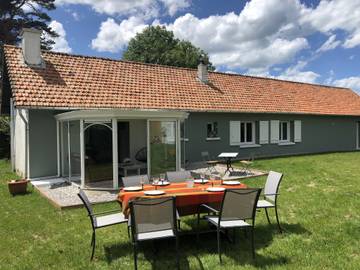 Gîte pour 6 personnes, avec jardin, animaux acceptés à Sainte-Marguerite-sur-Mer