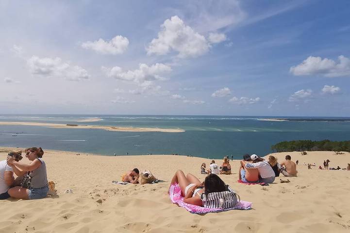 Appartement de vacances pour 5 personnes, avec piscine et jardin dans Biscarrosse (bourg)