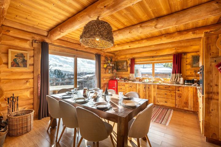 Chalet pour 9 personnes, avec jardin et balcon à Bolquère - 2