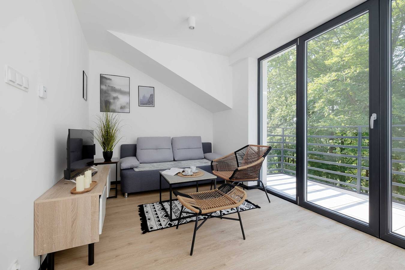 Cały apartament, Modern Apartment | Furnished Balcony in Szczyrk, Karpaty (Polska)