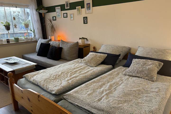 Ferienwohnung für 4 Personen, mit Garten und Balkon