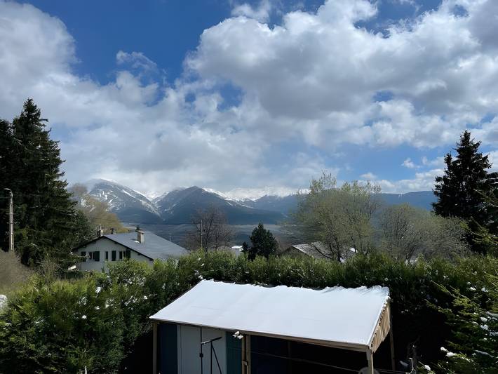 Maison de vacances 'Chambre pour 3 au rez-de-chaussée' avec vue montagne, terrasse partagée et Wi-Fi in Font-Romeu-Odeillo-Via, Parc naturel régional des Pyrénées catalanes