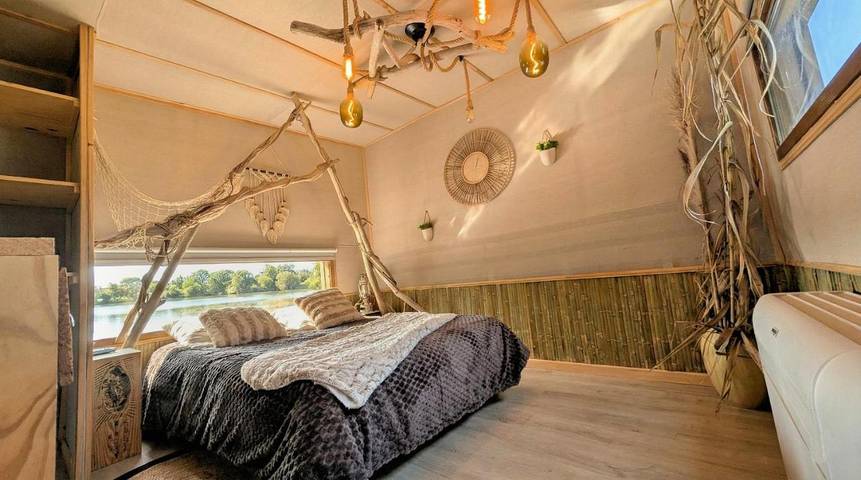 Camping pour 2 personnes, avec Terrasse et Vue