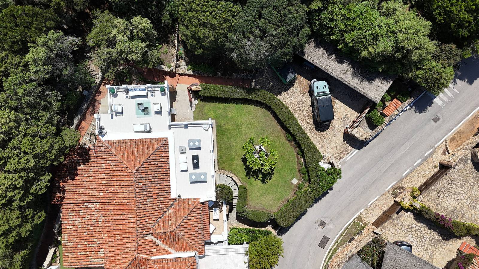 Villa „Miranda“ mit Meerblick, Wlan und Klimaanlage in Liscia di Vacca, Arzachena