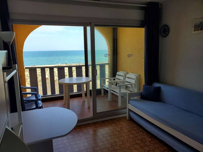 Studio pour 4 personnes, avec Balcon