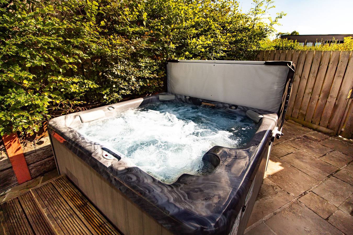 Cottage für 6 Personen mit Whirlpool in Powys