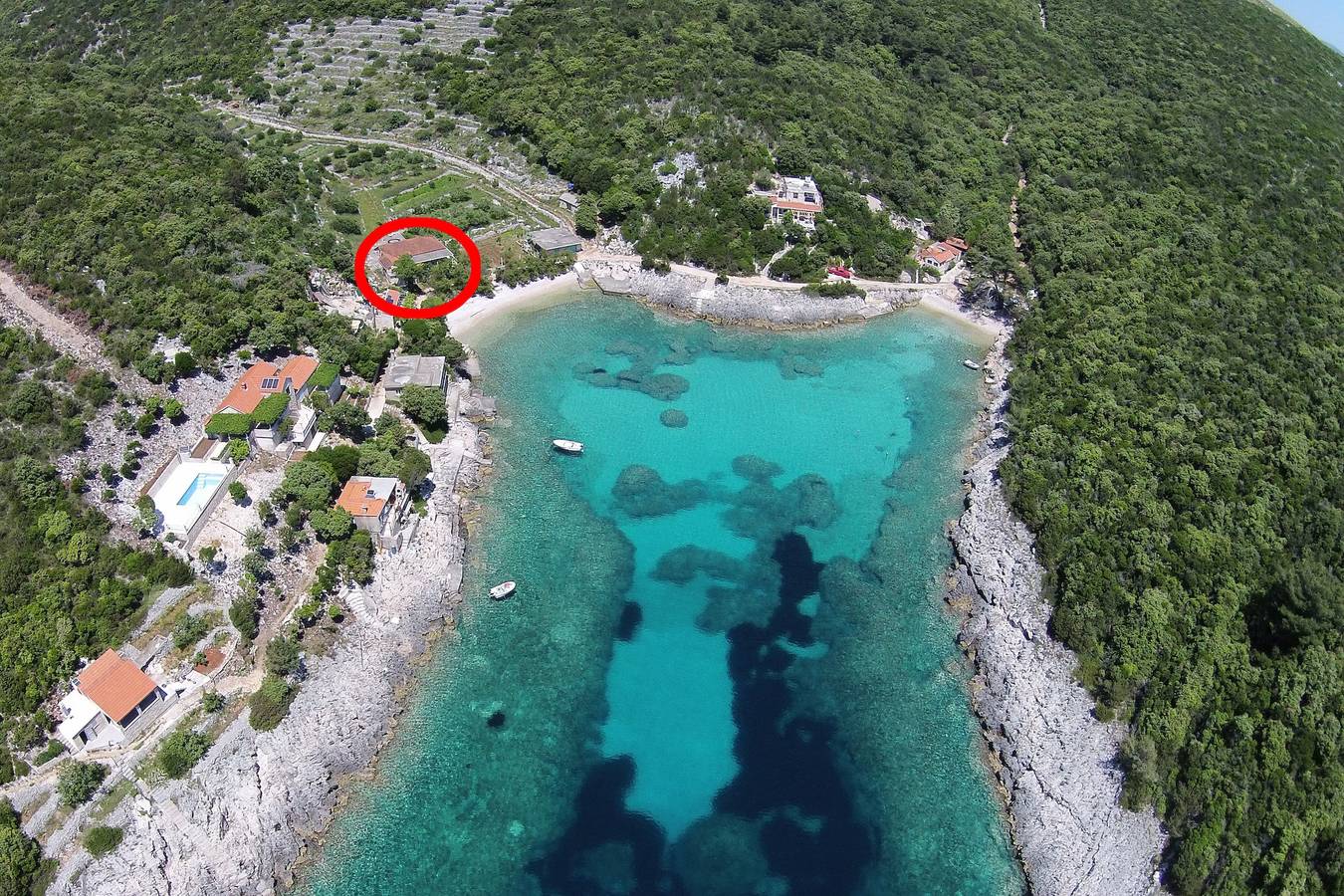 4-Zimmer-Haus am Strand Bucht Rasohatica, Korcula K-4386 in Žrnovo, Korcula