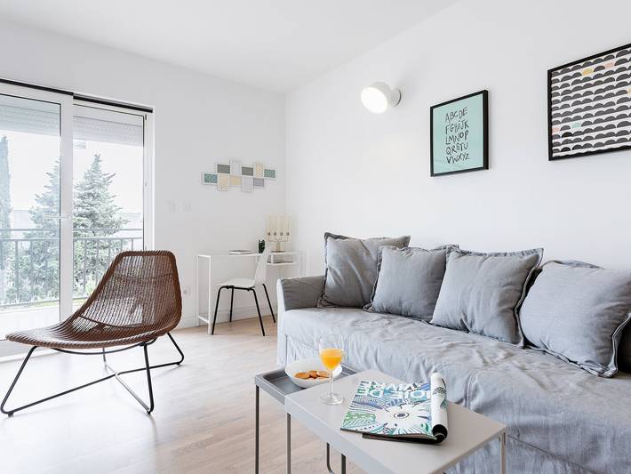 Ferienwohnung für 4 Personen, mit Balkon und Terrasse in Split - 4