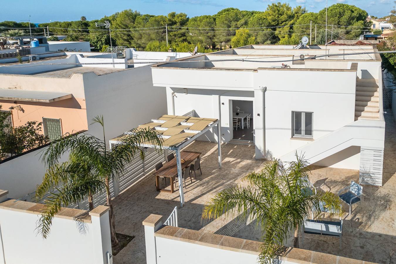 Casa Vacaciones 'Arvèa – Lux Coastal Essence' con Terraza Compartida, Wi-Fi y Aire Acondicionado in Torre Lapillo, Golfo de Tarento