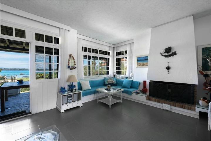 Ferienhaus für 6 Personen, mit Balkon und Terrasse sowie Garten und Ausblick