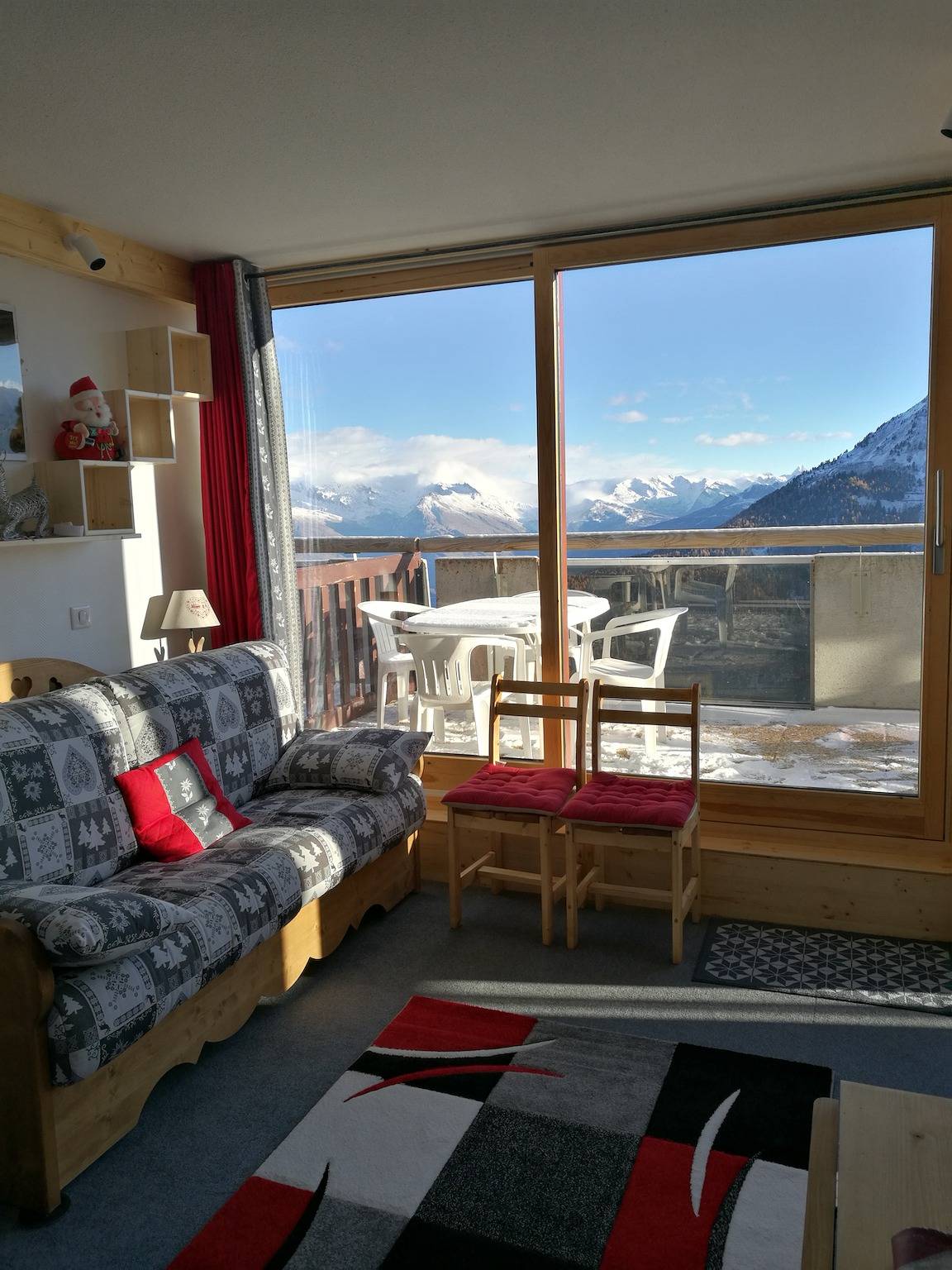 Appartement entier, Appartement convivial à La Plagne - 28 m² avec vue sur la montagne in Aime 2000, Aime-la-Plagne